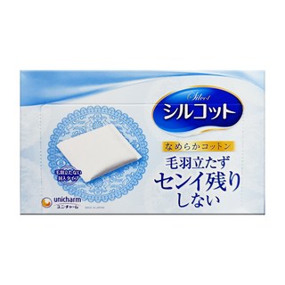 Silcot 絲花 Unicharm 化妝棉, 82片, 1盒