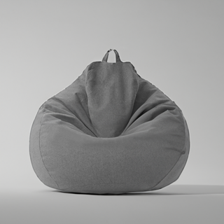 頂級懶骨頭沙發 70 x 80 cm, 炭灰色