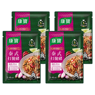 Knorr 康寶 私廚料理醬 泰式打拋豬, 34g, 4包