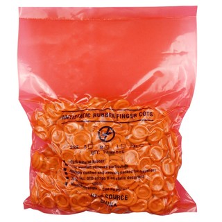 JIAHON 防靜電天然乳膠指套 L尺寸 (500g 800個/包) - 電子工廠、實驗室適用, 1包