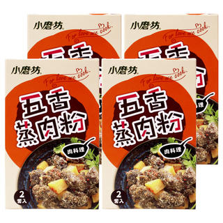 小磨坊 五香蒸肉粉, 110g, 4盒