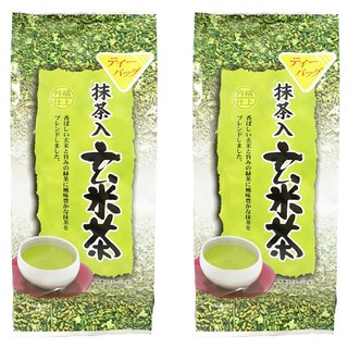 藤二 嚴選抹茶玄米茶, 日本產綠茶與玄米, 茶包, 4g, 20包, 2袋