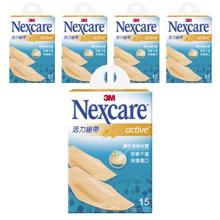 3M Nexcare 活力繃帶 A515, 15片, 5盒
