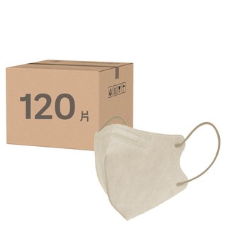 CHENYU 辰昱 3D透氣成人醫療口罩, 燕麥拿鐵, 30片, 4盒