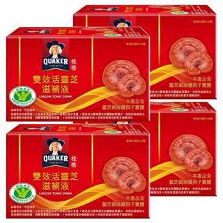 桂格 雙效活靈芝, 6瓶, 60ml, 4盒