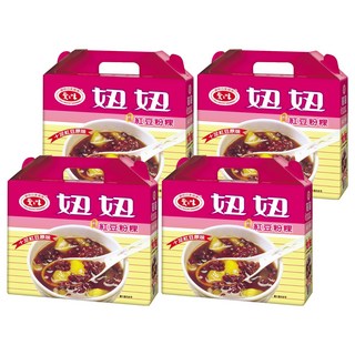 愛之味 紅豆粉粿禮盒 12罐入, 4盒
