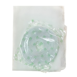 E.City DIY自黏型防蚊紗窗4件組, 白色