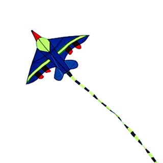 Hug Me 噴射機風箏線軸組 藍色, 1套