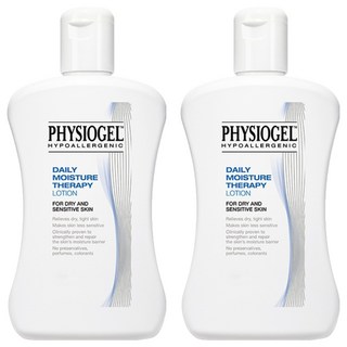 PHYSIOGEL 潔美淨 層脂質保濕乳液 溫和保濕 舒緩乾燥 敏弱肌適用, 2瓶, 200ml