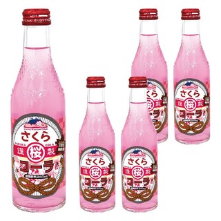 木村飲料 櫻花風味可樂, 240ml, 5瓶