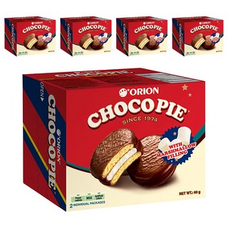 ORION 好麗友 巧克力派, 60g, 5個