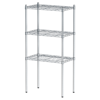 dayneeds 日需百備 輕型 波浪架 三色可選 鐵力士架/收納層架/鞋架/展示架/層架/鐵架 電鍍, 3層