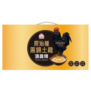 福壽實業 黑錦雞滴雞精禮盒 12包, 600ml, 1盒