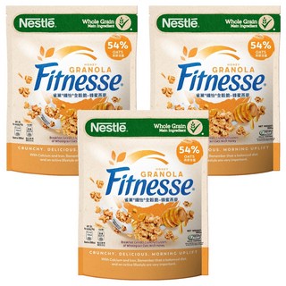 Nestle 雀巢 纖怡全穀脆 蜂蜜燕麥, 300g, 3包