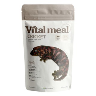 이오하모니 바이탈밀 렙타일 도마뱀 슈퍼푸드 파우치 크리켓, 50g, 1개