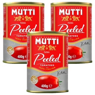 MUTTI 慕堤 去皮番茄醬, 3個, 400g