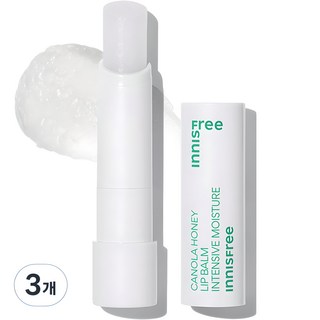 이니스프리 유채꿀 초보습 립밤, 3.5g, 3개