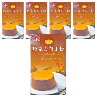 新光洋菜 巧克力布丁粉, 1kg, 5盒