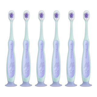 Shallop 刷樂 濃密防蛀牙刷, 隨機顏色, 1支, 6支