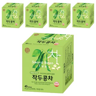 우리차 작두콩차, 1g, 40개입, 5개