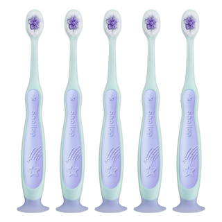 Shallop 刷樂 濃密防蛀牙刷, 隨機顏色, 1支, 5支