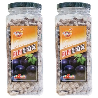 Onlyone 海龍王 梅粉葡萄乾 不添加人工香料、色素、防腐劑, 330g, 2罐