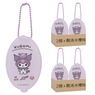 KUROMI 酷洛米 香氛卡 SYBK70-3 8 x 6cm 酷洛米櫻桃 14歲以上, 4個, 英國梨