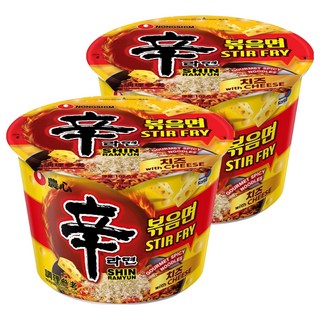 NONGSHIM 農心 辛炒麵 起司風味 105g, 2入