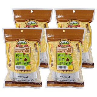 WON LAI WON 旺來旺 枸杞甘草菊花決明子茶 100g, 獨立包裝, 精選地道原料, 5g, 20包, 4袋