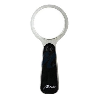 Mayka 明家 LED 四倍迷你放大鏡 高亮度LED 14.7x6.4x1.2公分 39公克, 1支