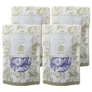 GreenMarket 菓青市集 陳皮梅 蜜餞, 4包, 200g