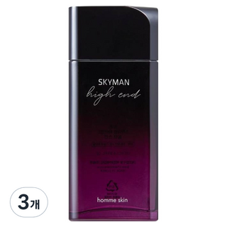 SKYMAN Charmzone高級男士化妝水, 130毫升, 3個