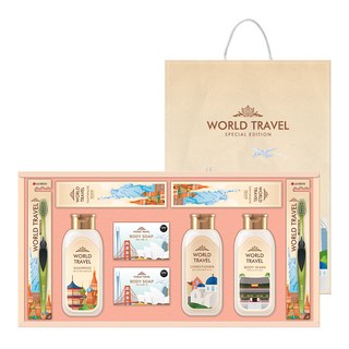 LG생활건강 월드트레블 G호 선물세트 + 쇼핑백, 1세트