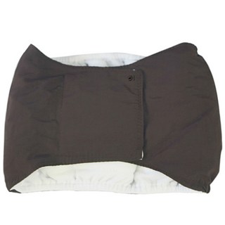 DING DONG PET 狗狗防水禮貌帶 棕色, 中型, 1個, 1入