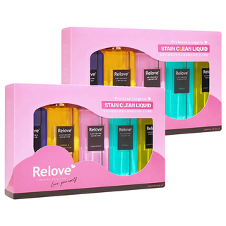 Relove 私密衣物蛋白酵素去漬抑菌手洗精禮盒, 220ml, 10瓶
