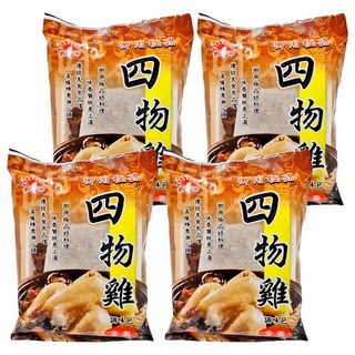 新光洋菜 四物雞調味包, 御用極品, 傳統美食, 60g, 4包