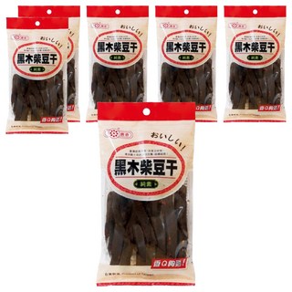 惠香食品 黑木柴豆干 純素小辣香辣開胃 口感軟中帶Q 古法傳承數十年, 120g, 6包