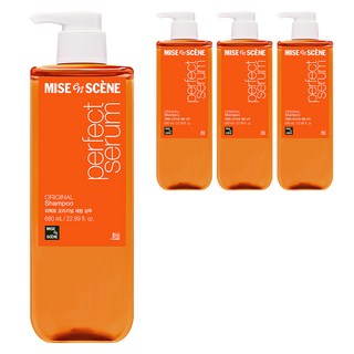 mise en scene 魅尚萱 完美護理精油洗髮精, 680ml, 4瓶