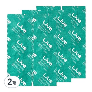 Live orals CHIKAPONG 固體漱口牙膏 18入, 2個, 15.35g