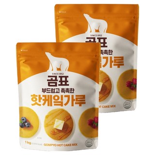 곰표 핫케잌가루, 1kg, 2개