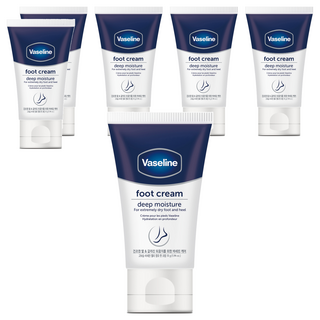 Vaseline 凡士林 深層保濕足霜, 55g, 6條