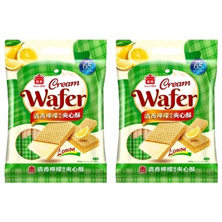 義美 清香檸檬夾心酥, 400g, 2袋