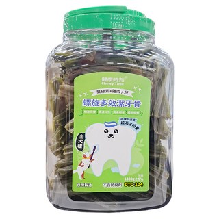 Chewy Time 健康時刻 短 全犬種桶裝, 葉綠素+雞肉, 1.3kg, 1桶