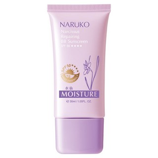 NARUKO 牛爾 台灣公司貨 水仙奇蹟修護BB防曬乳 SPF 50, 30ml, 1條