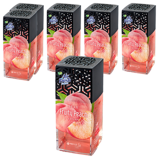 Air Fresh 傑樂波芳香劑本體, 120g, 6個, 果香蜜桃