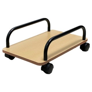 Best Life 雙管主機架, W24*D40*H15CM, 台灣製造, 原木紋色, 1個