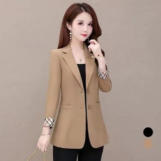 Elsso 女款經典西裝外套 修身短版夾克