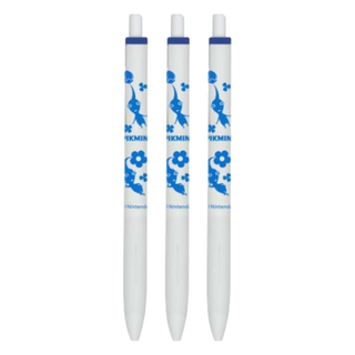 uni-ball 皮克敏原子筆 0.38mm, 藍色, 3支