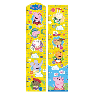 Peppa Pig 粉紅豬小妹 成長身高尺, 0~180cm, Multicolor, 21 x 60 cm