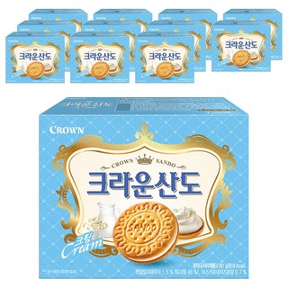 크라운 산도 크림, 161g, 12개